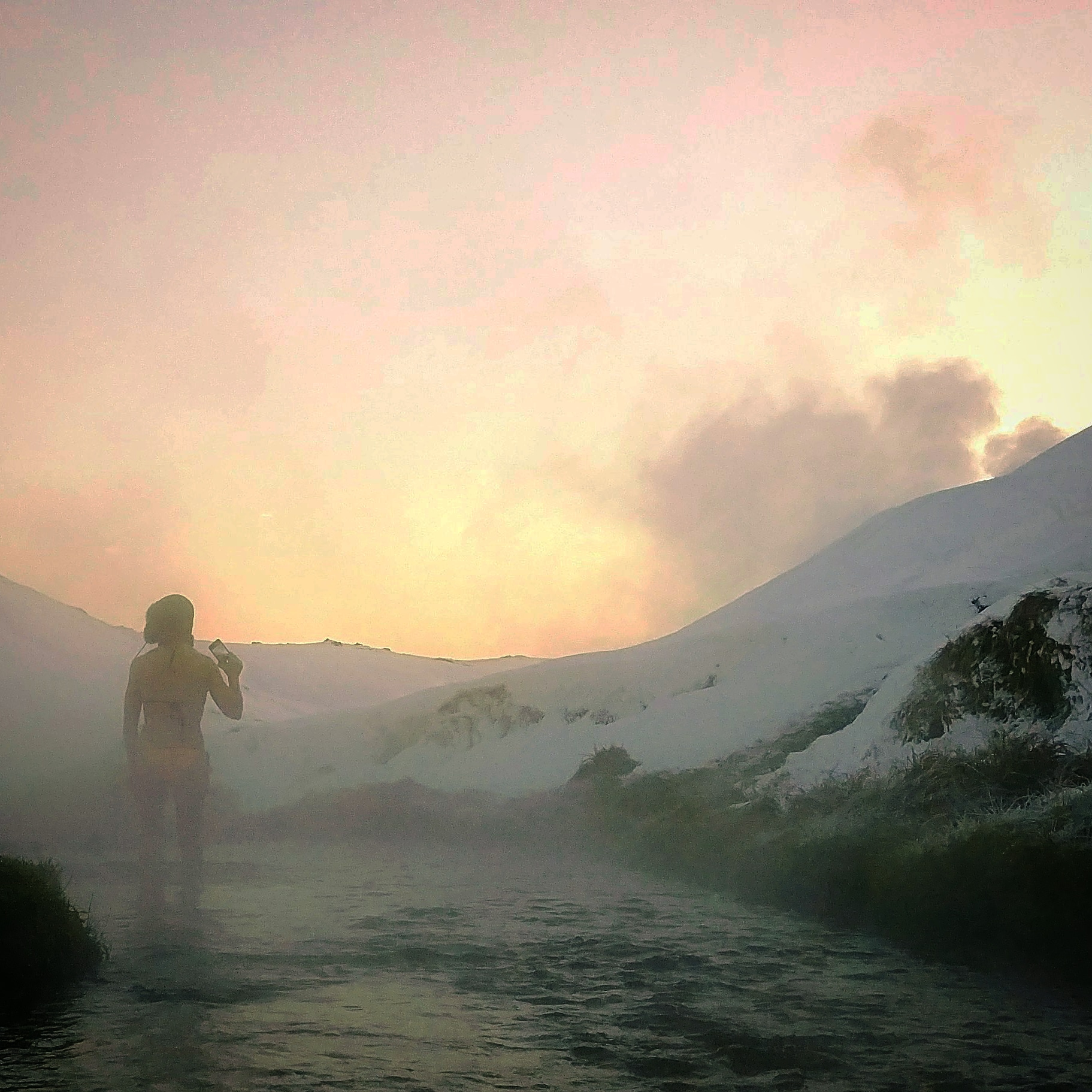 A  Hike to Hot Spring River in Iceland